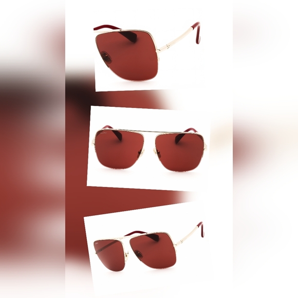 NWT, Brand New Max Mara MM0121, Woman's Sunglasses, Size 59X13X135 - Picture 4 of 4